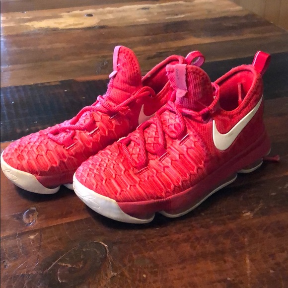 Nike Shoes | Red Kd 9s Basketball Shoes 